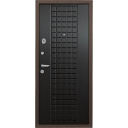 Дверь стальная Торекс Delta 07 (медь-венге), 2 замка сталь 1,5 мм.