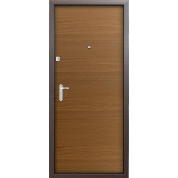 Дверь стальная Торекс ULTRA M5  (медь-орех гладкий), 2 замка, сталь 1,2 мм.