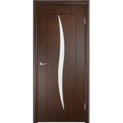 Дверь межкомнатная СТЕФАНИ, (ПВХ, венге),  ВЕРДА